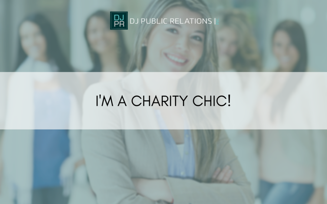 I’m a Charity Chic!