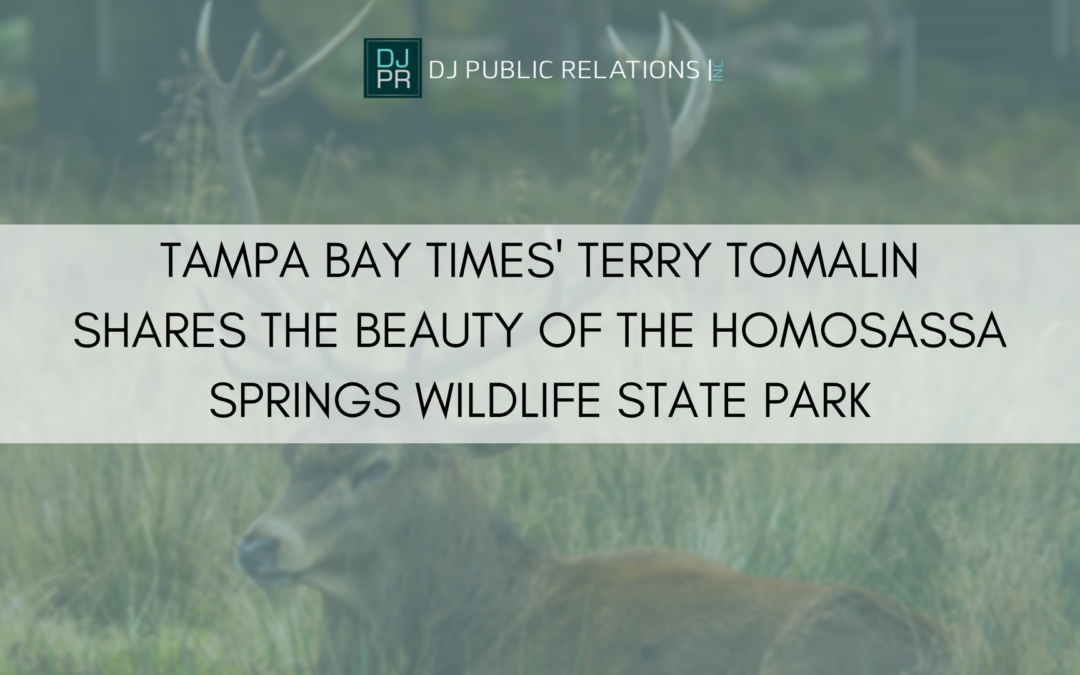 Tampa Bay Times’ Terry Tomalin Shares the Beauty of the Homosassa Springs Wildlife State Park